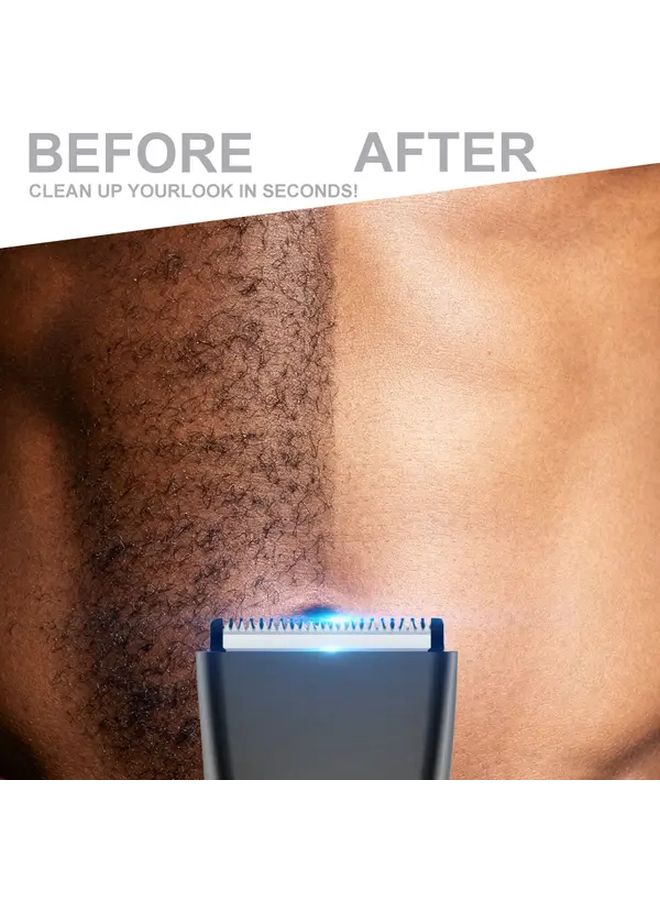 Black MIGUAN Digital Display Body Hair Trimmer USB C Rechargeable Cordless for Men and Women - Image 3
